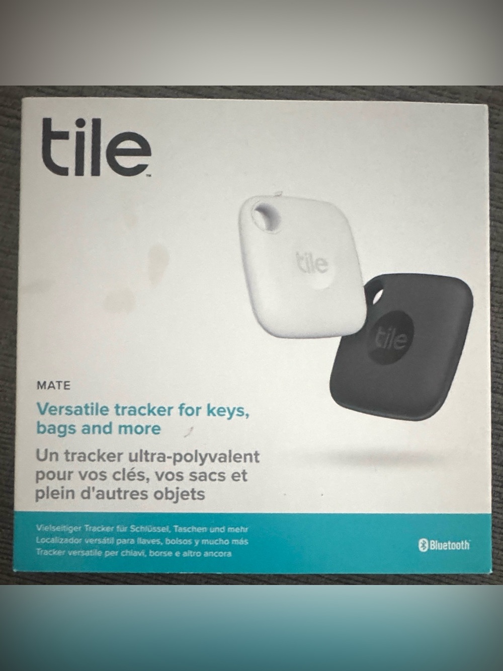 BN in Sealed Box Tile Mate (2022) Bluetooth Tracker 1-Pack White (SKU: RE-40001)